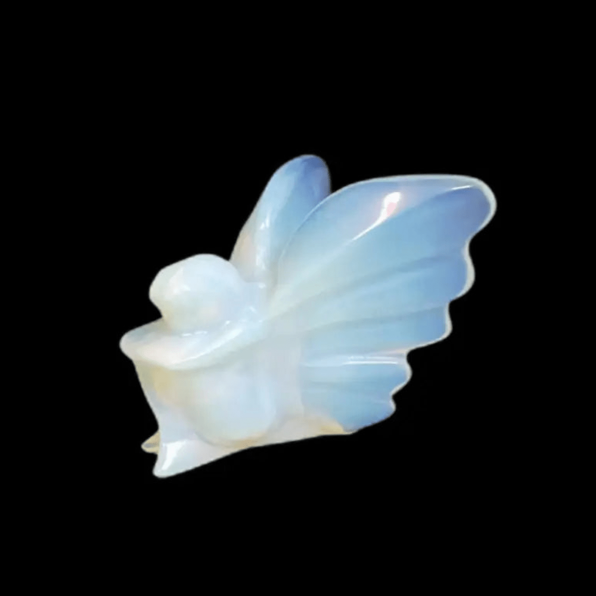 Ethereal Whispers: Opalite Fairy Carvings - CMP