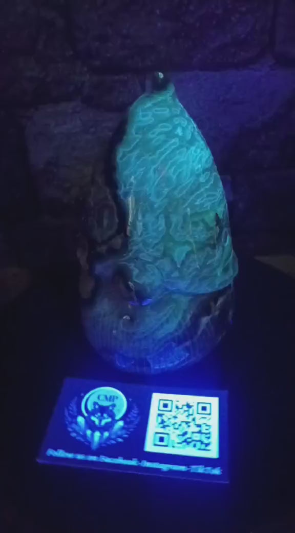 Earth-Forged Sentinel: Volcano Agate Gnome Carving